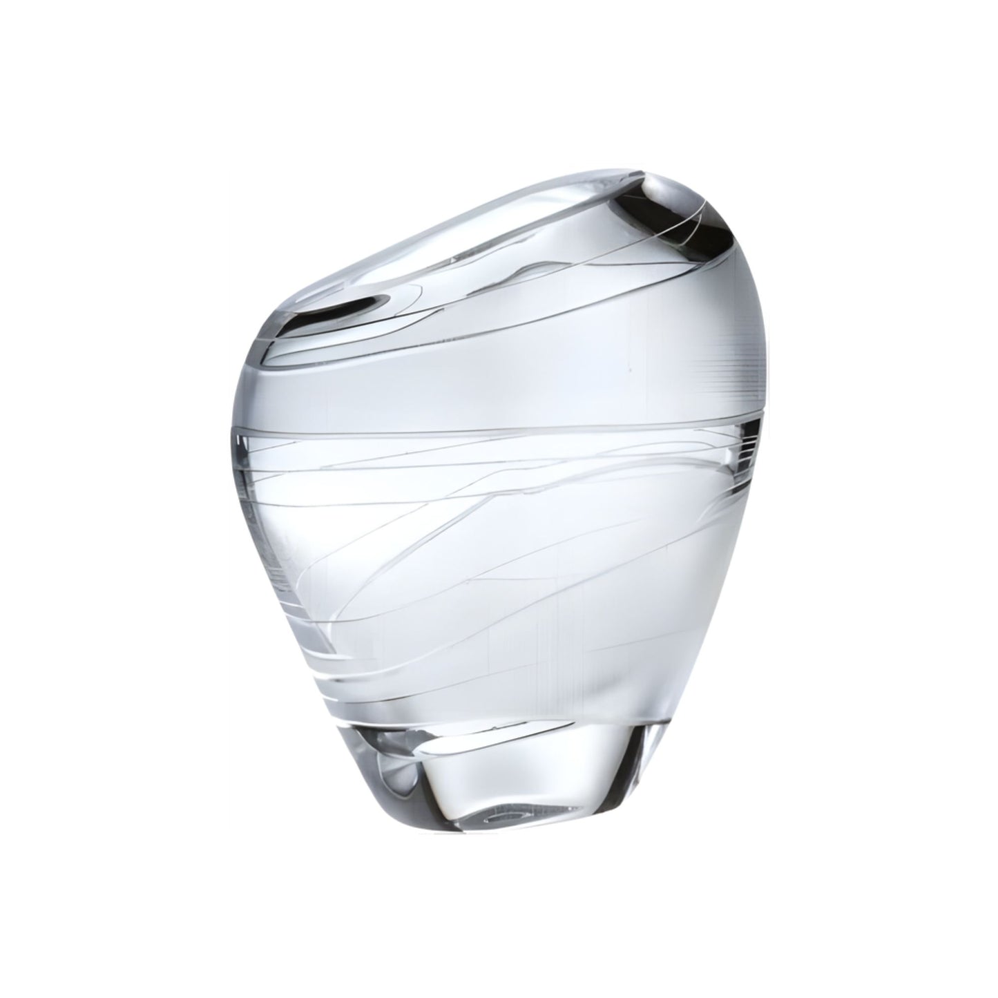 Vaso Tagliato Cristallo Recto Verso Cristal Sevres