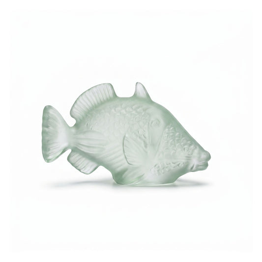 Statua Pesce Cristallo Picasso Clair Cristal Sevres