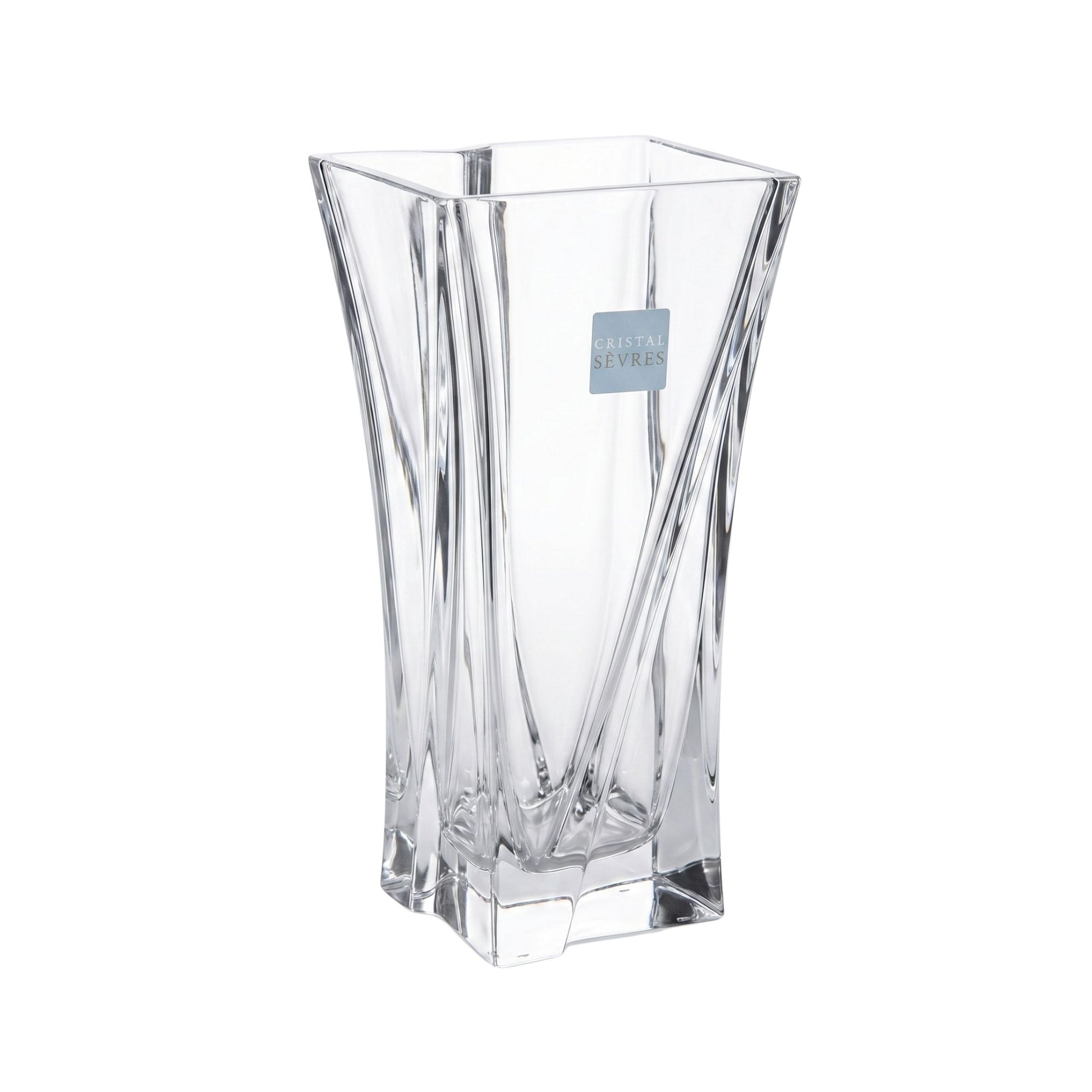 Vaso Cristallo Borromee 30 cm Cristal Sevres