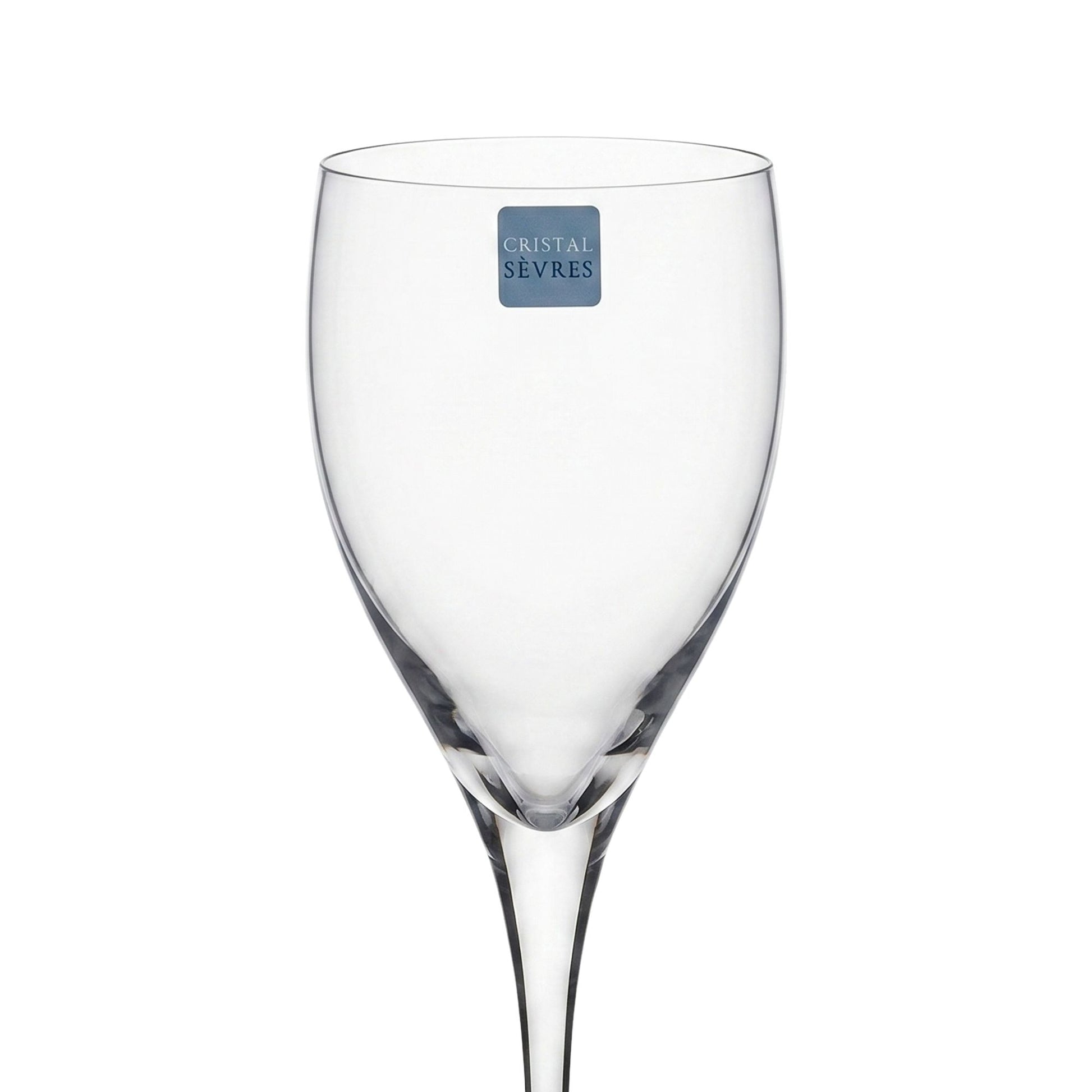 Sei Calici Vino Pensee Cristal Sevres