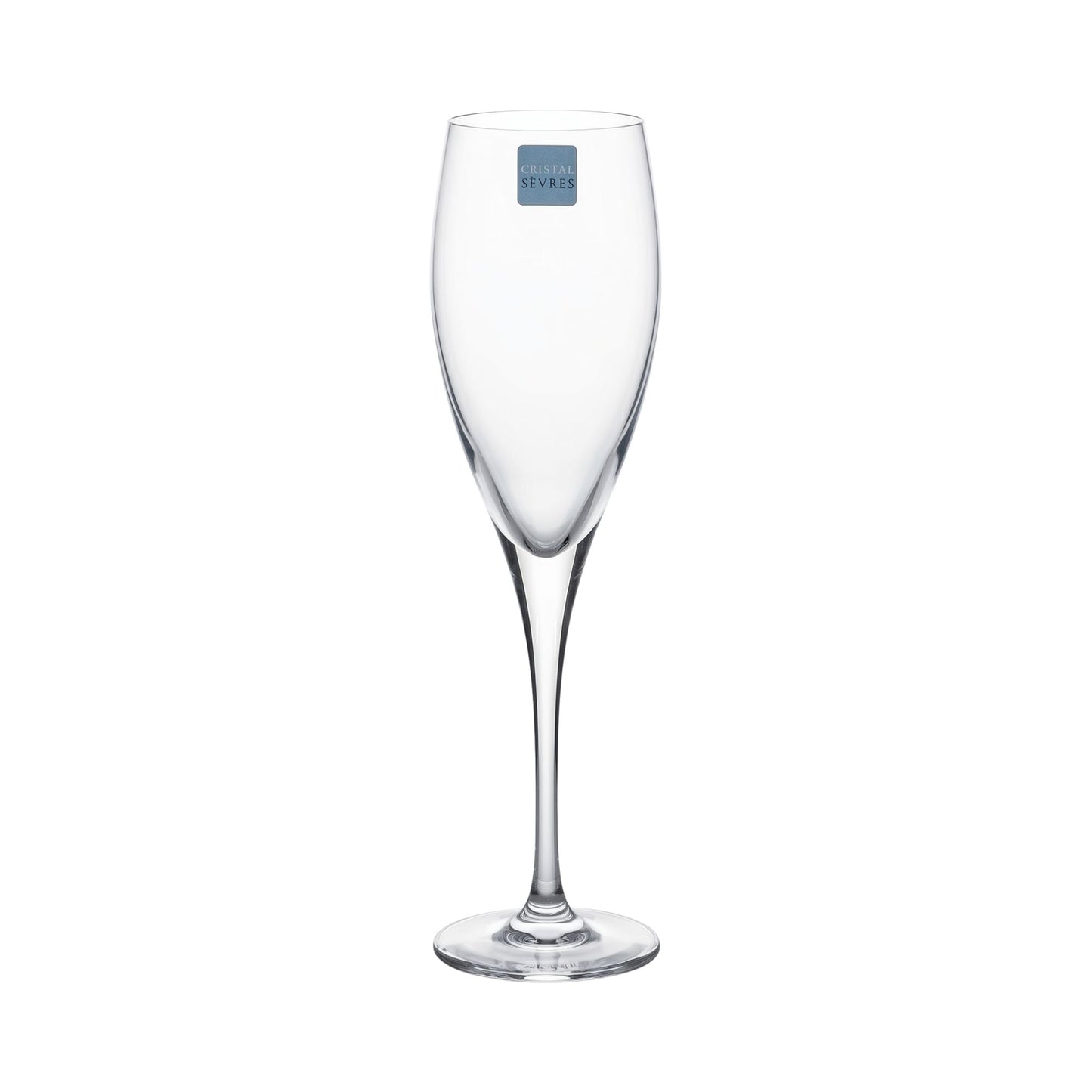 Sei Calici Flute Pensee Cristal Sevres