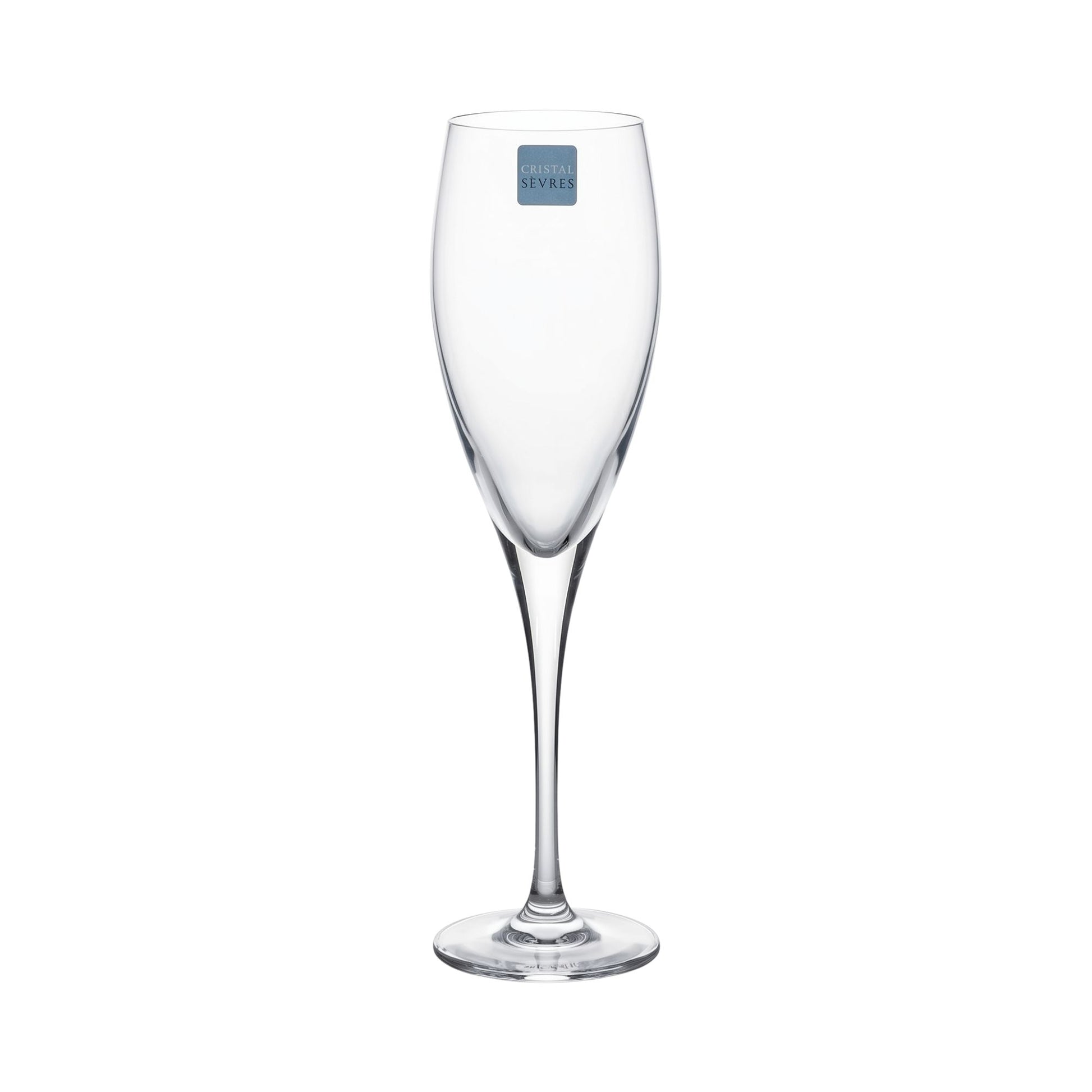 Sei Calici Flute Pensee Cristal Sevres