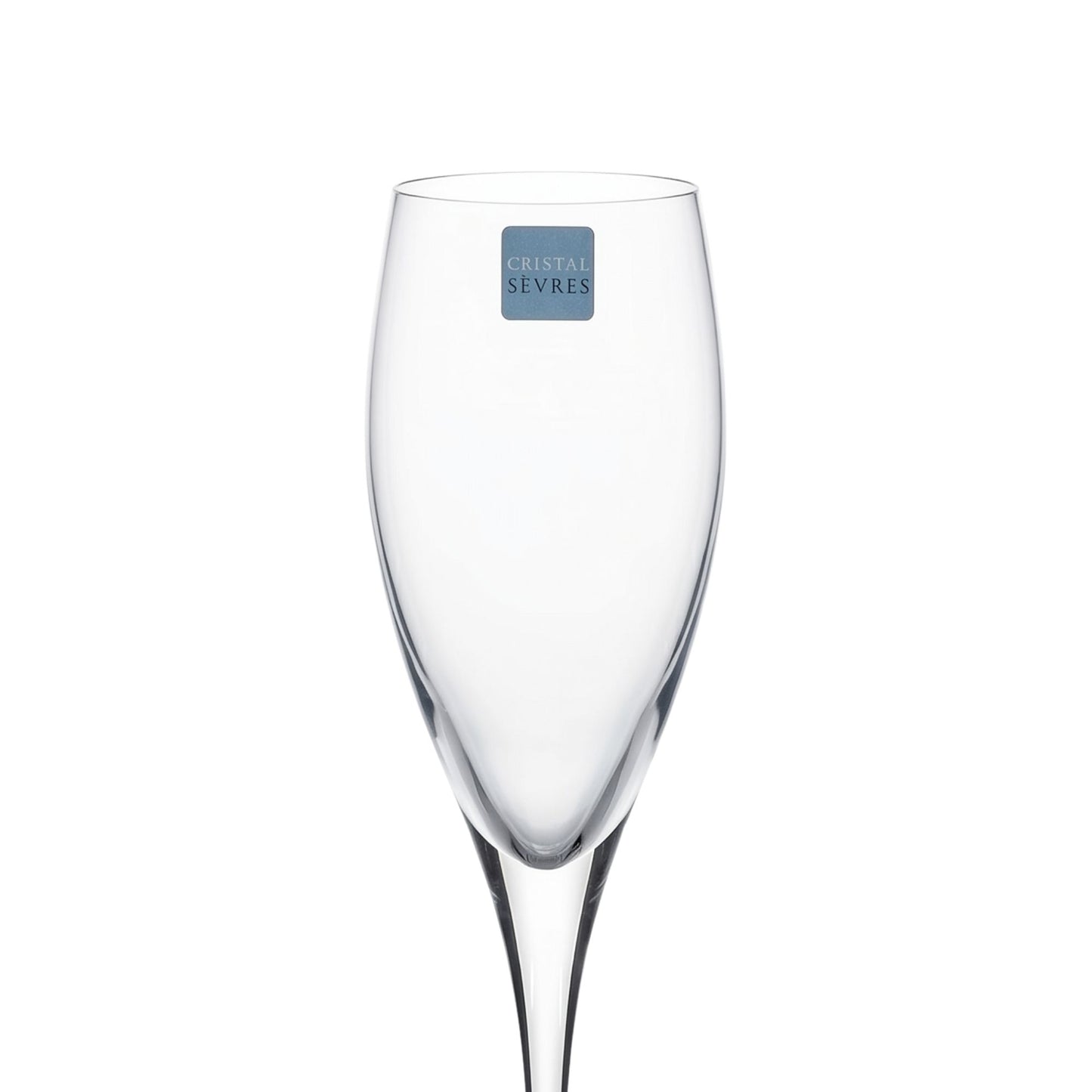 Sei Calici Flute Pensee Cristal Sevres