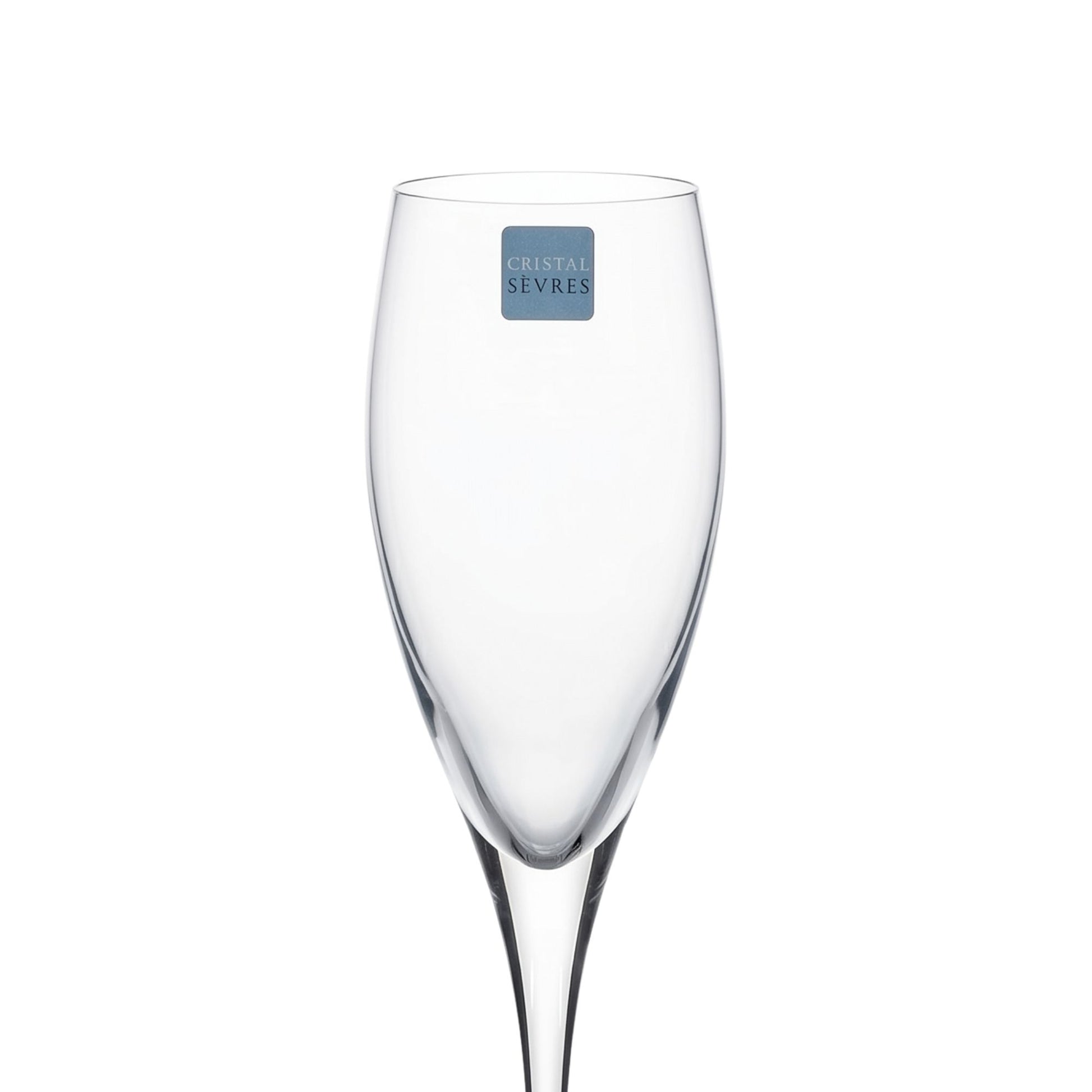 Sei Calici Flute Pensee Cristal Sevres