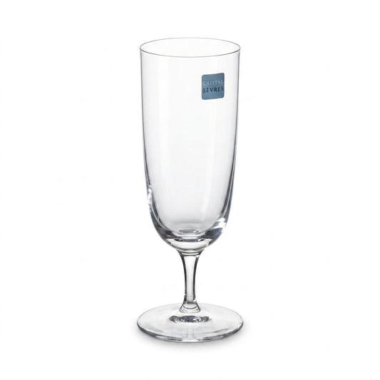 Sei Calici Flute Jambe Courte Cristal Sevres
