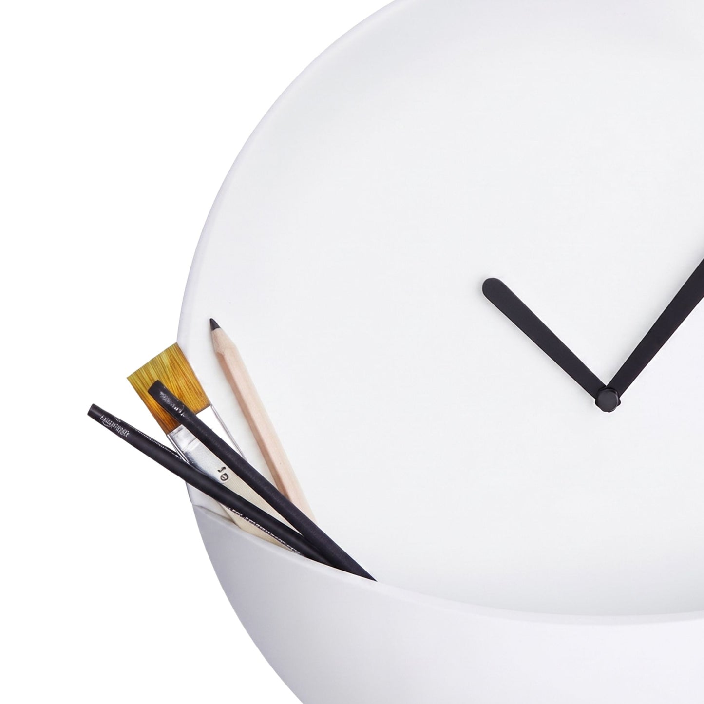 Kangourooo Orologio A Parete Bianco Con Tasca Diamantini E Domeniconi