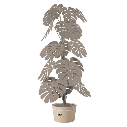 Lampada da terra moderna Monstera grande Arti E Mestieri