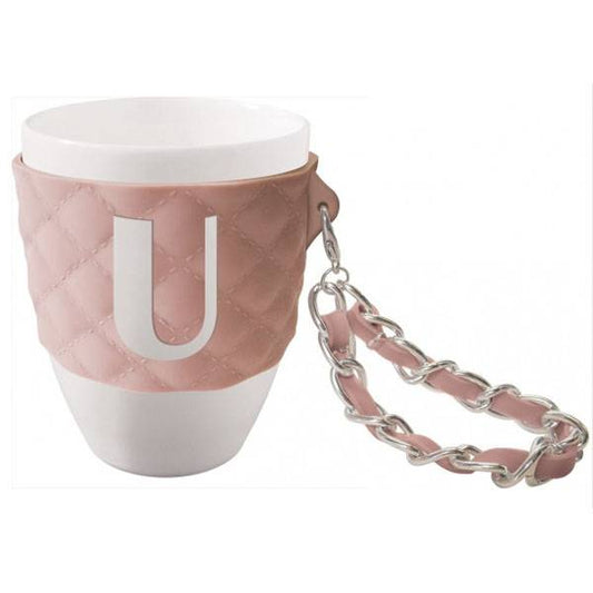 Tazza mug pesca lettera U