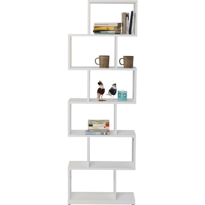 libreria brooklyn bianca zick zack 150x60cm