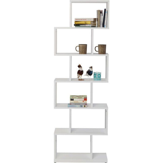 libreria brooklyn bianca zick zack 150x60cm