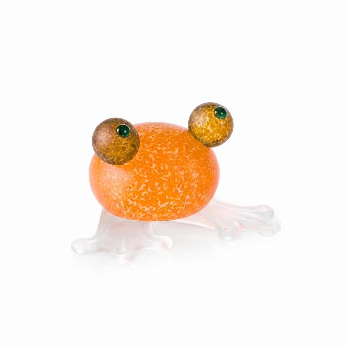 Frosch - Fermacarte Rana Arancio Cm. 9 Borowsky