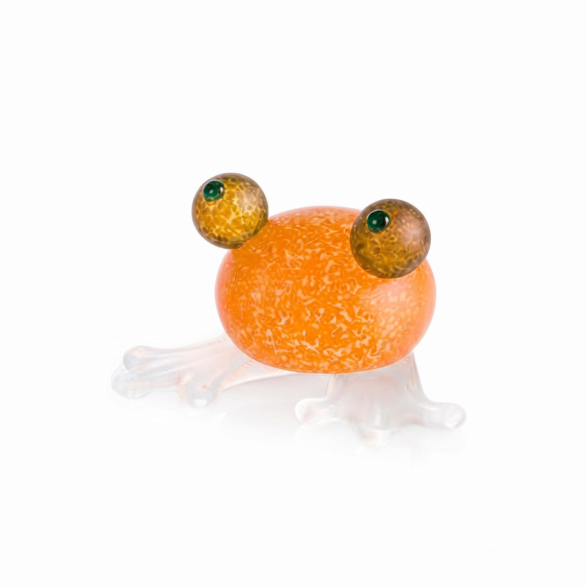 Frosch - Fermacarte Rana Arancio Cm. 9 Borowsky