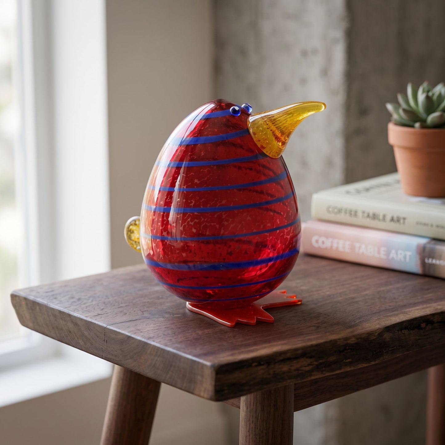 Kiwi Egg Fermacarte Rosso Borowsky