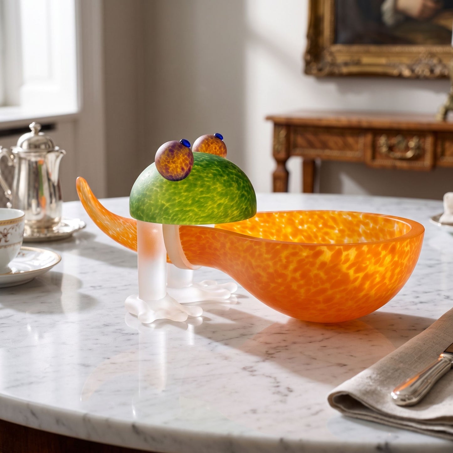 Coppa Rana Arancio Cm 33 Borowsky