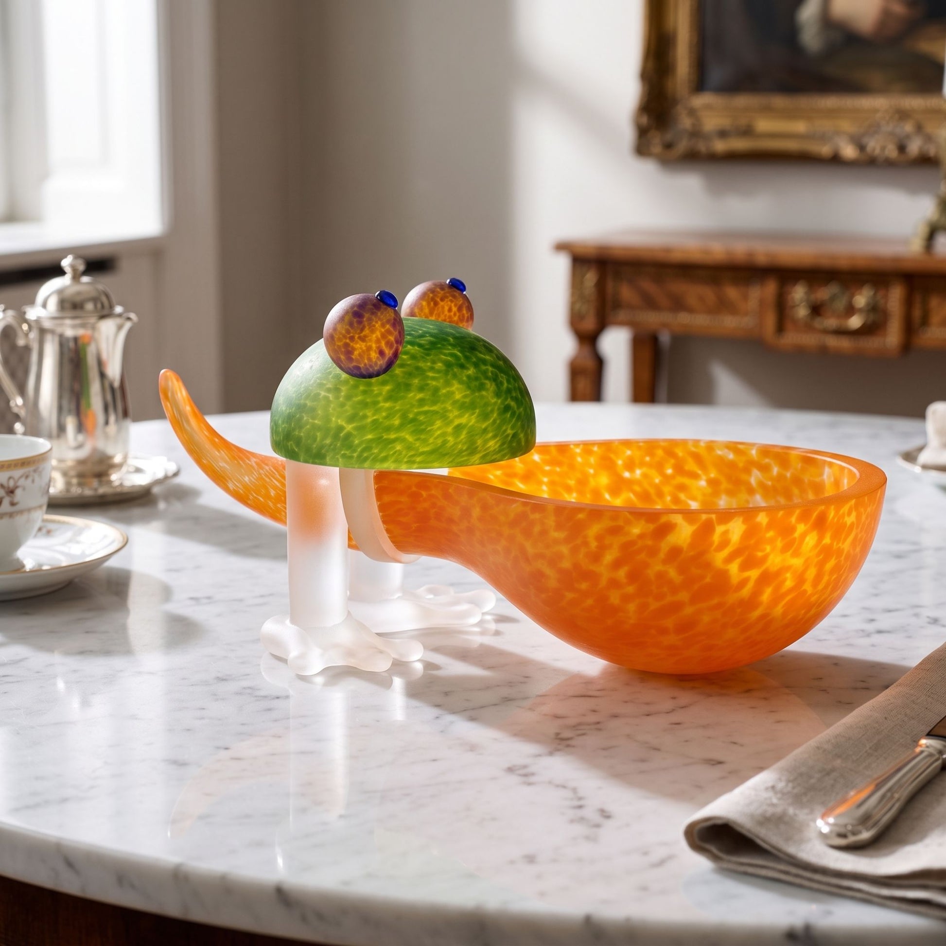 Coppa Rana Arancio Cm 33 Borowsky