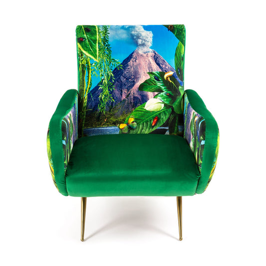 Poltrona vulcano armchair toiletpaper