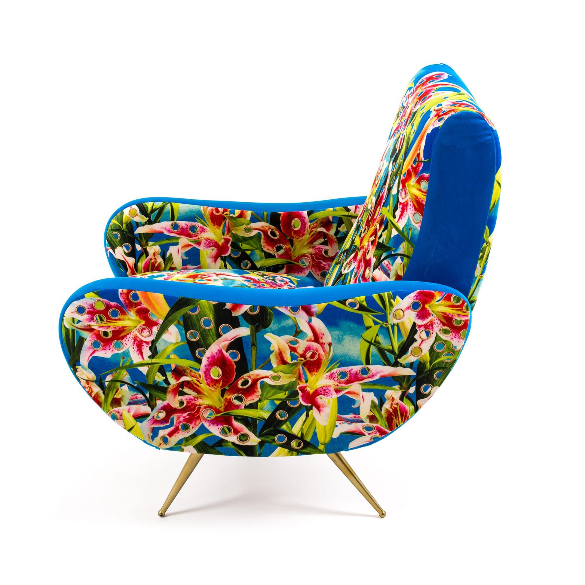 Poltrona fiori armchair toiletpaper