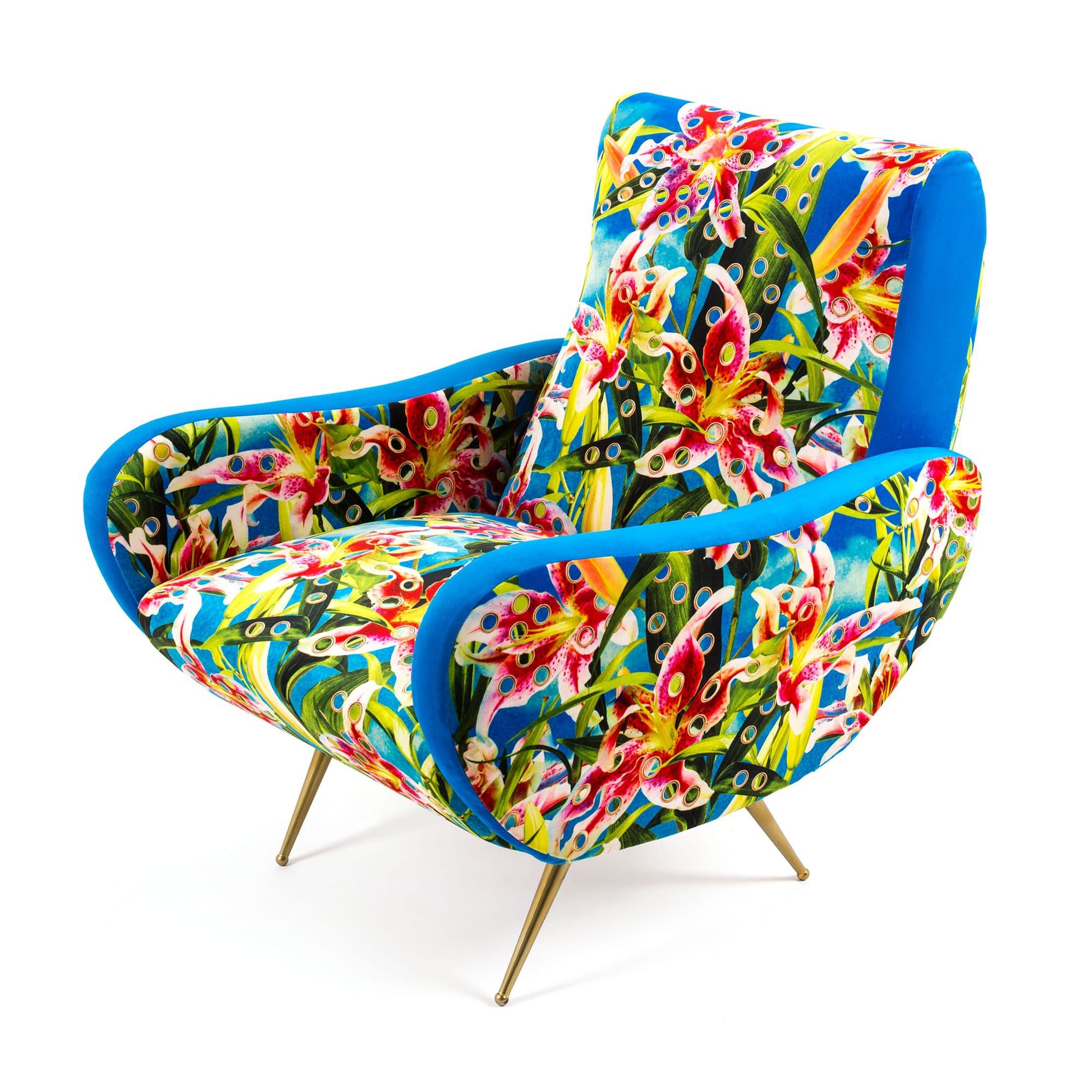 Poltrona fiori armchair toiletpaper