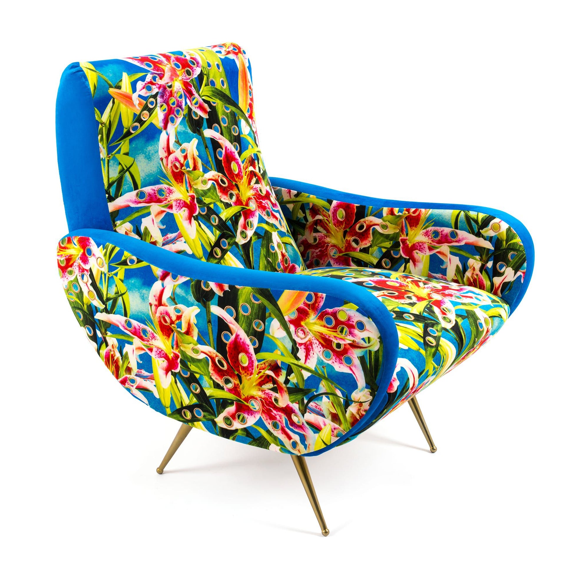 Poltrona fiori armchair toiletpaper