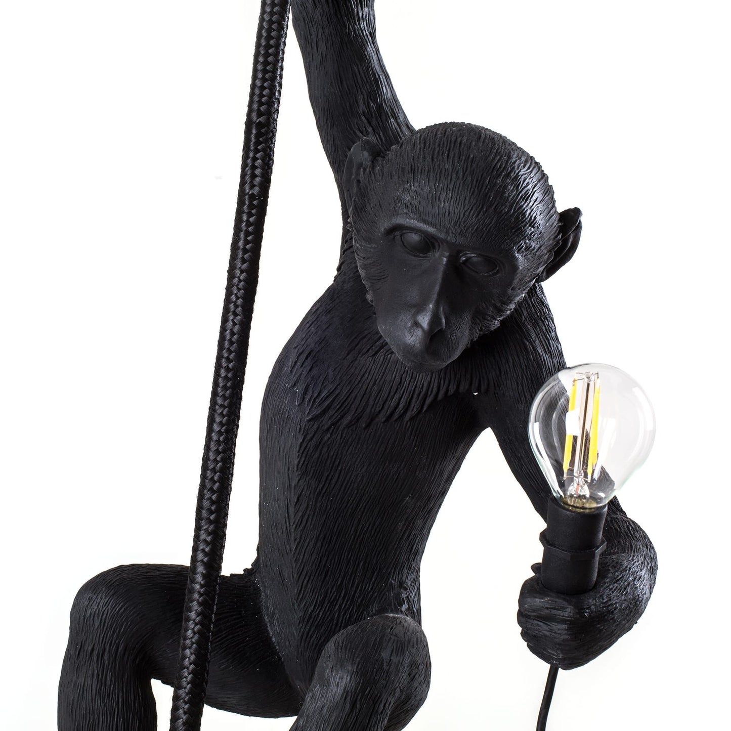 lampadario da esterno nero monkey lamp