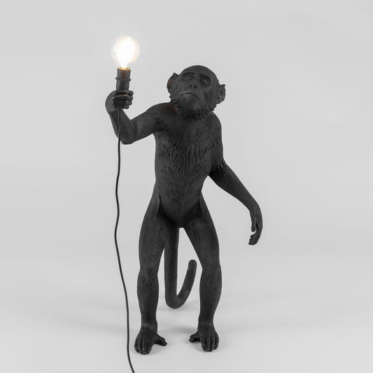 Lampada da esterno nera monkey lamp