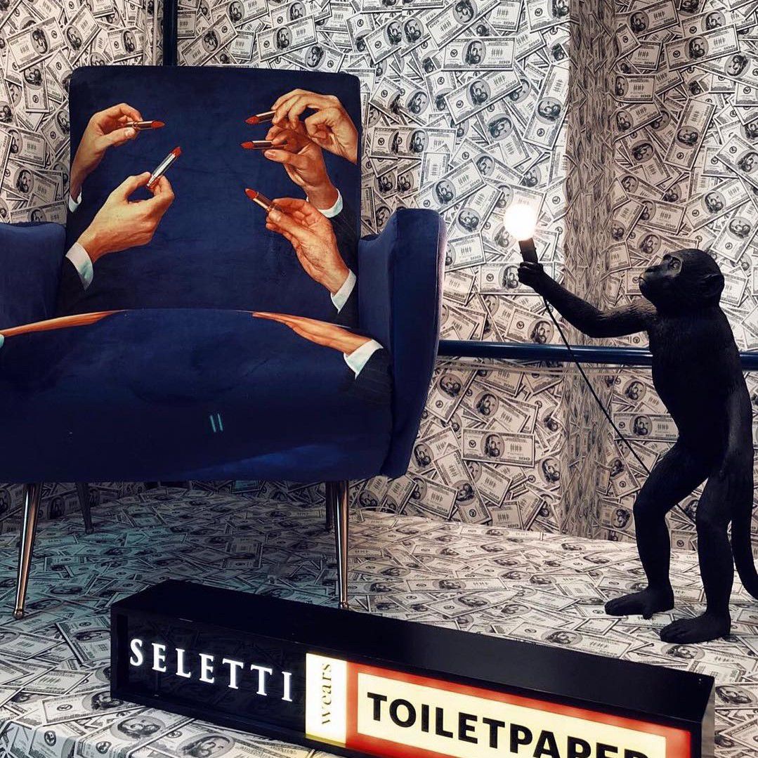 Poltrona rossetti armchair toiletpaper