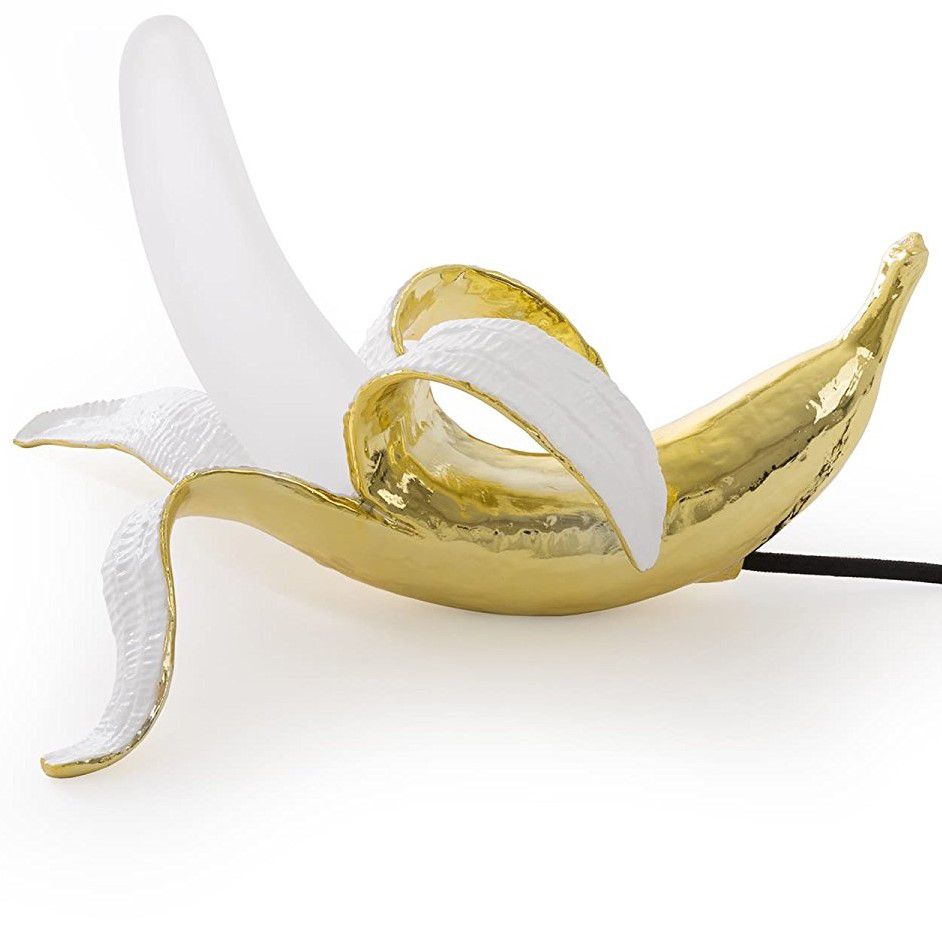 Lampada Banana Lamp oro Dewey