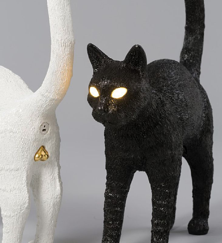 Lampada gatto nero Jobby the cat lamp