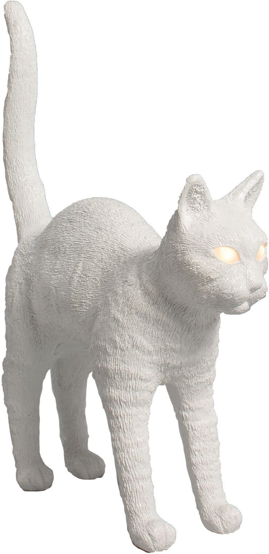 Lampada gatto bianco Jobby the cat lamp