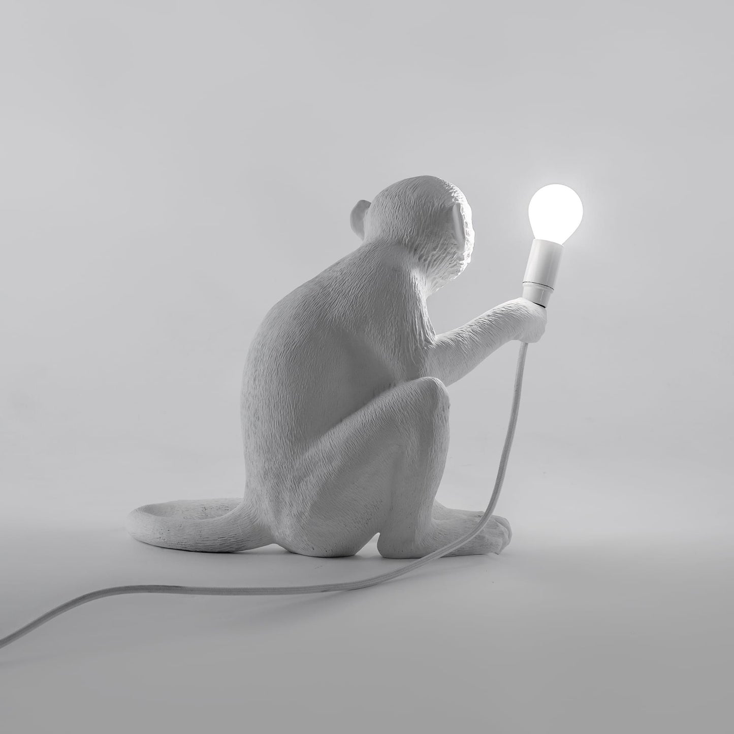 lampada scimmia seduta monkey lamp