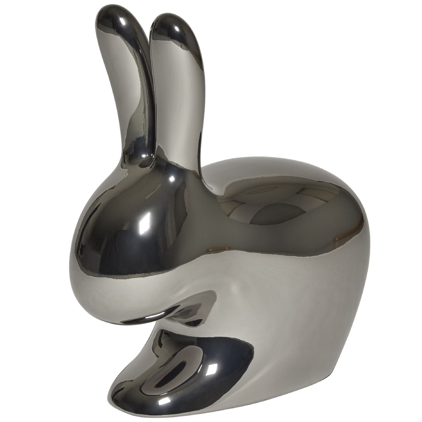 Sedia cromata Rabbit chair