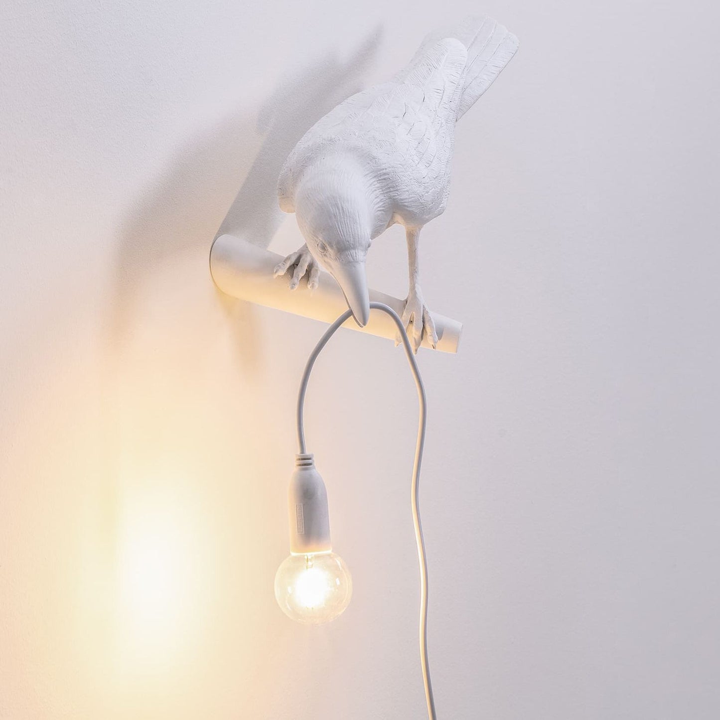 Lampada da muro uccello sinistra bird lamp