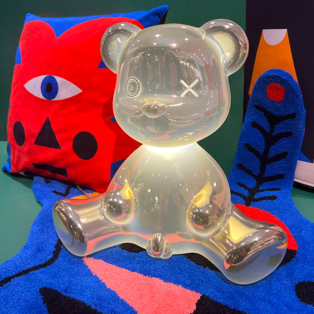 Cushion Oggian Red Palm Qeeboo