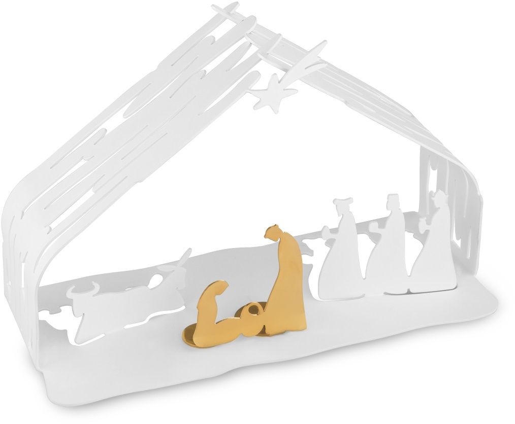 Presepe bianco Bark Crib