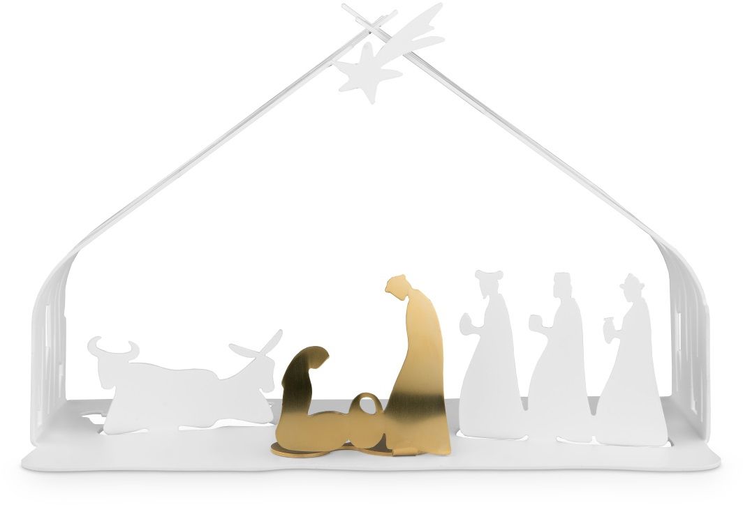 Presepe bianco Bark Crib