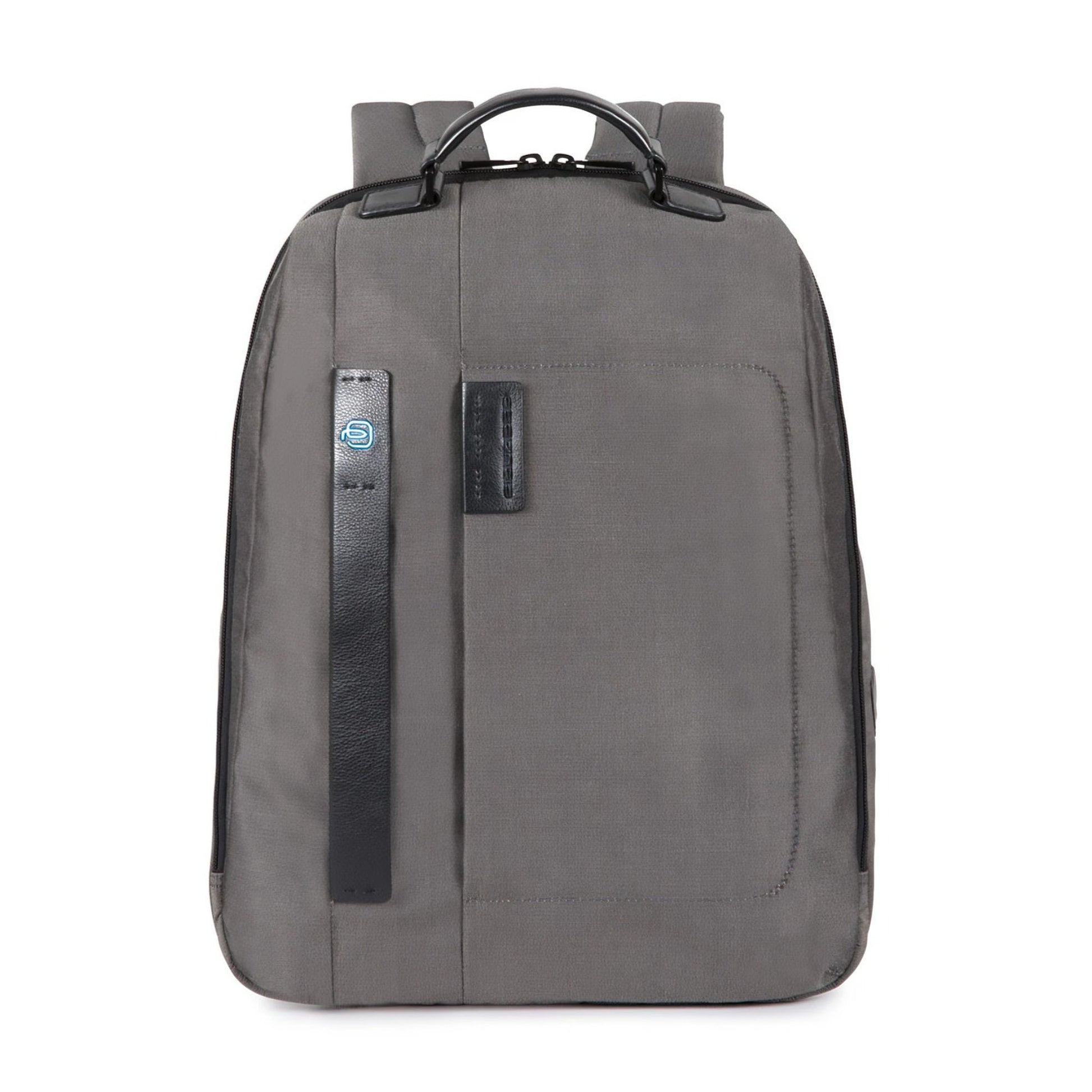 Zaino Grande Un Comparto In Tessuto E Pelle Piquadro