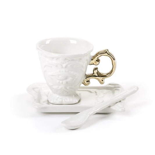 Set 2 tazze Caffe` In Porcellana I-Wares