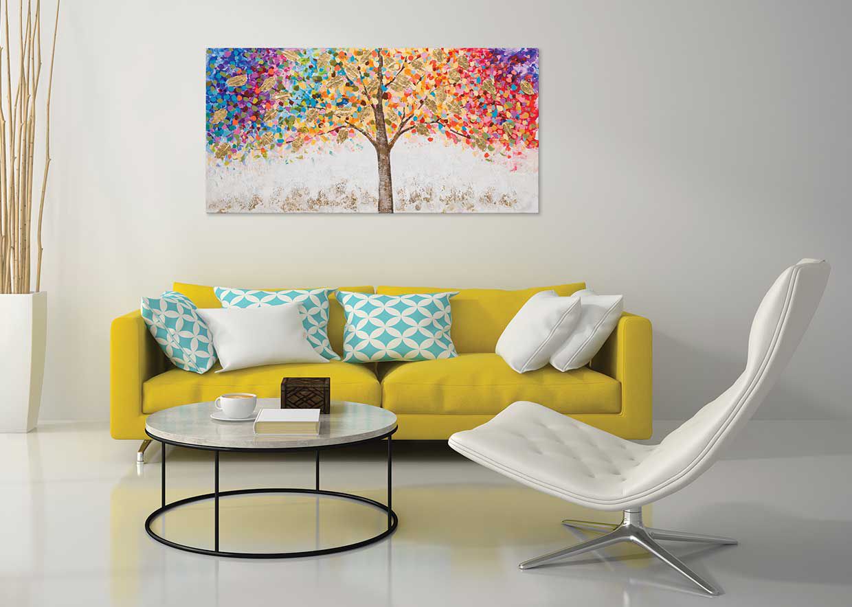 Quadro Albero della fortuna  140cm