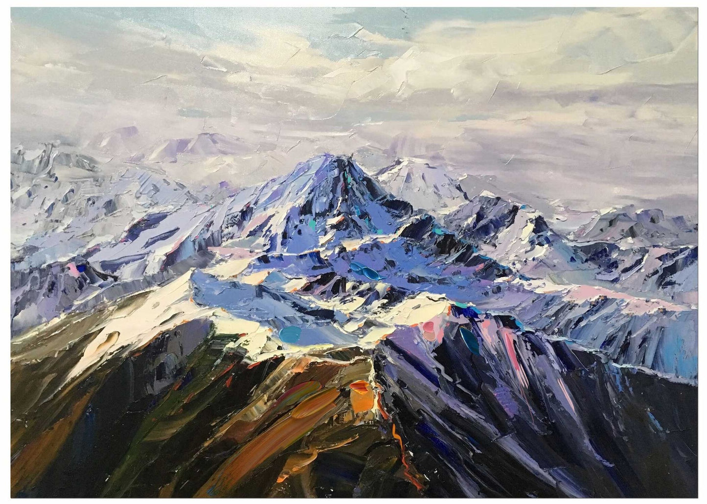 Quadro dolomites 80cm