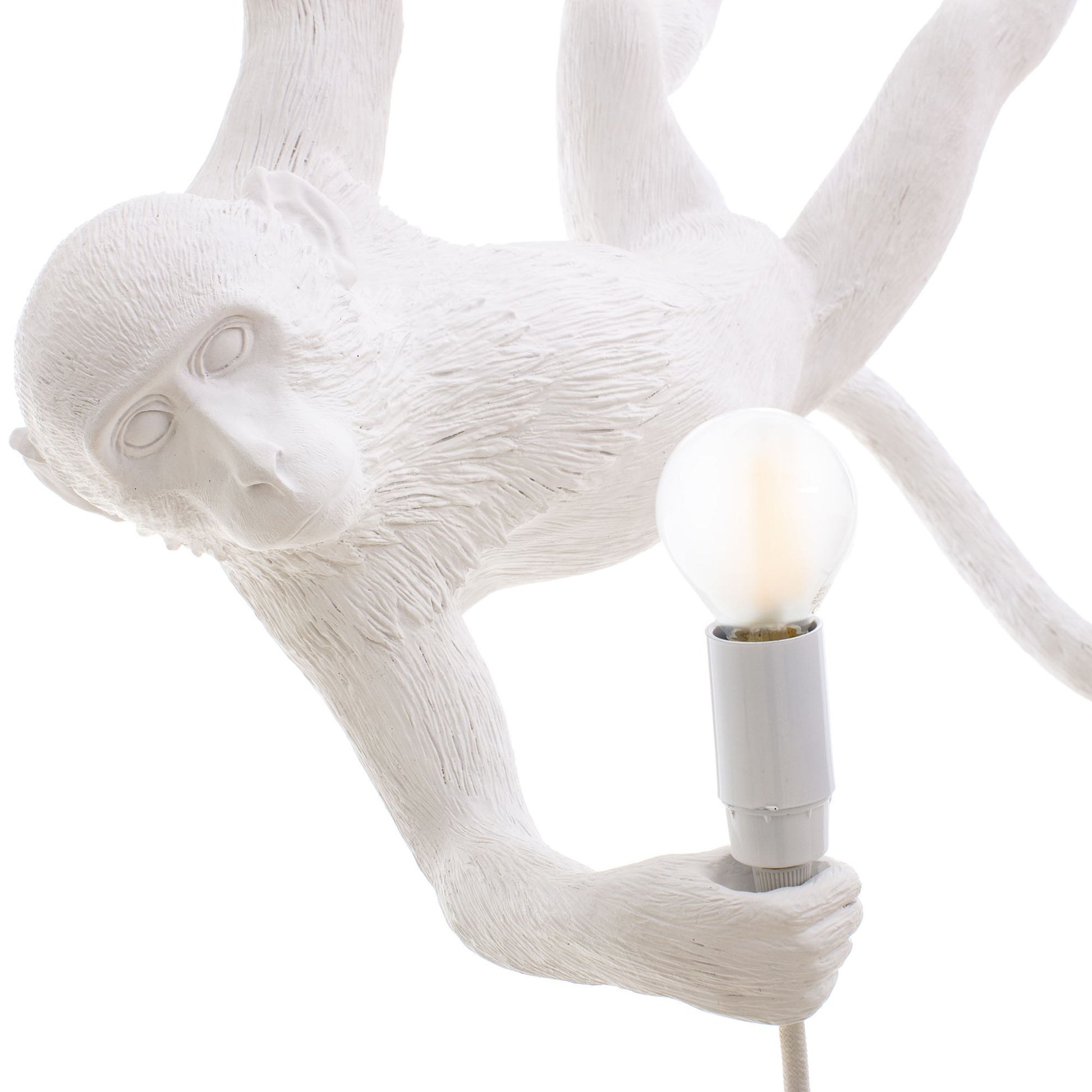 lampadario scimmia sdraiata swing monkey lamp