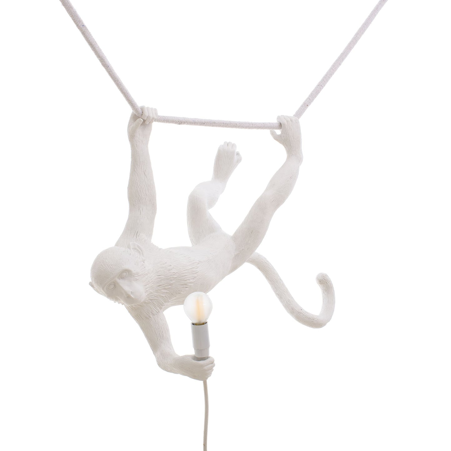 lampadario scimmia sdraiata swing monkey lamp