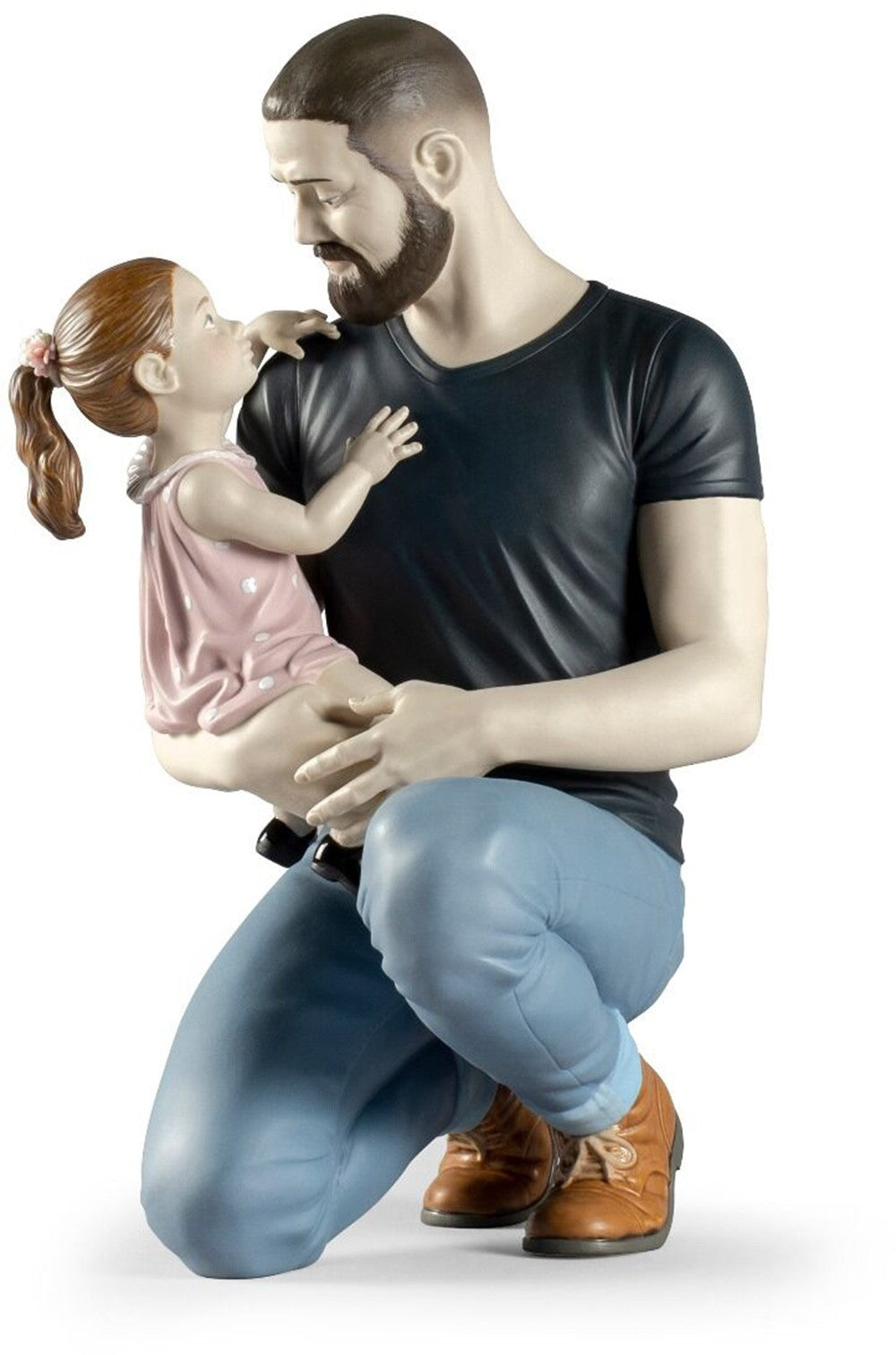 Statua padre e figlia