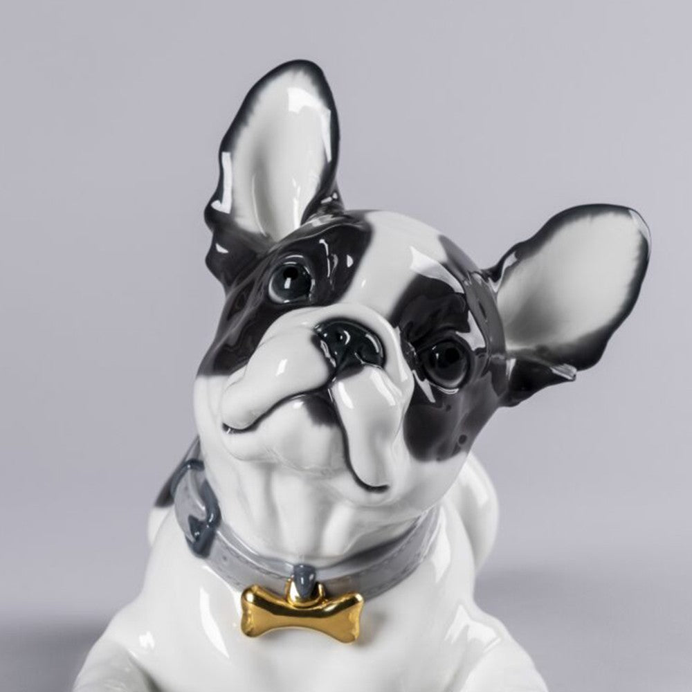 Statua bulldog francese