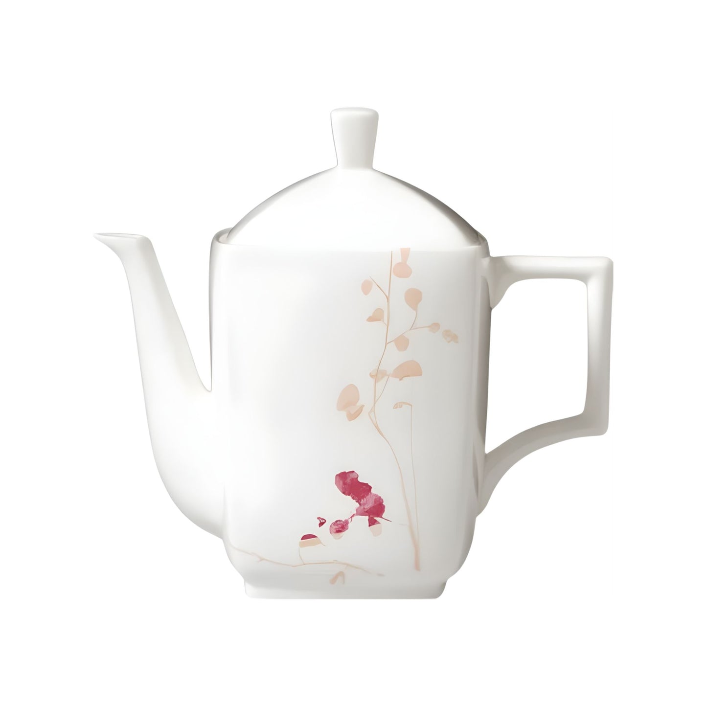 Caffettiera Con Coperchio Vela Naif In Rose Ginori 1735