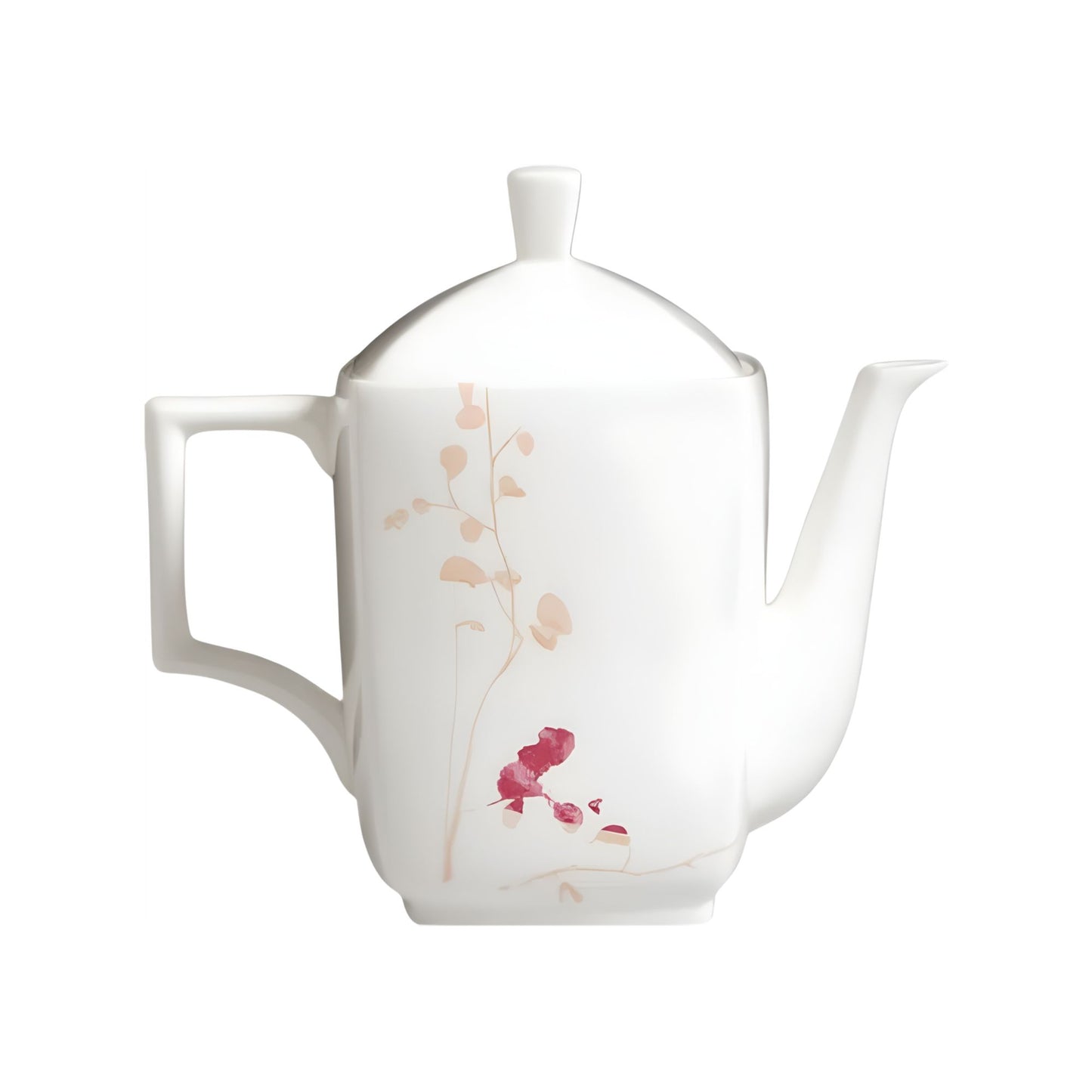 Caffettiera Con Coperchio Vela Naif In Rose Ginori 1735