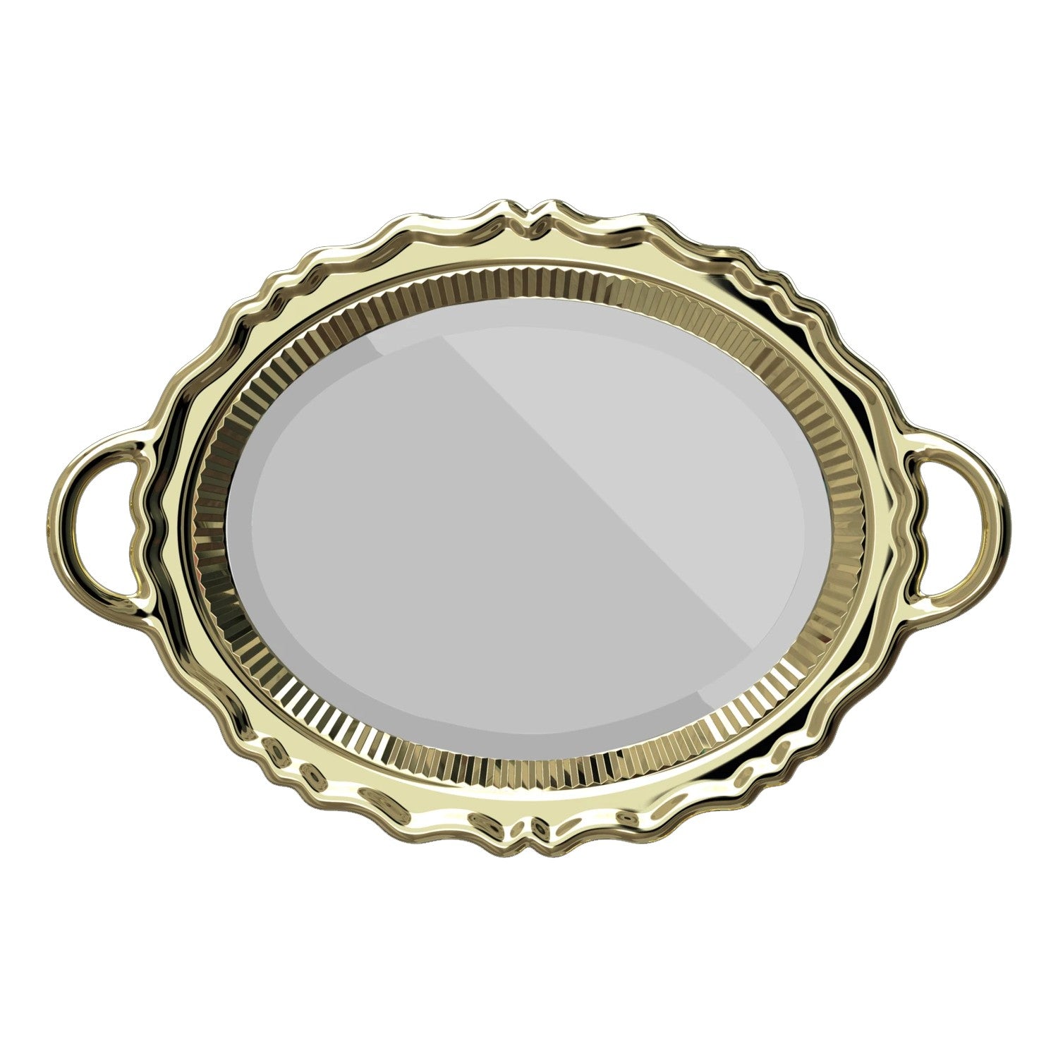 Specchio Plateau Miroir gold