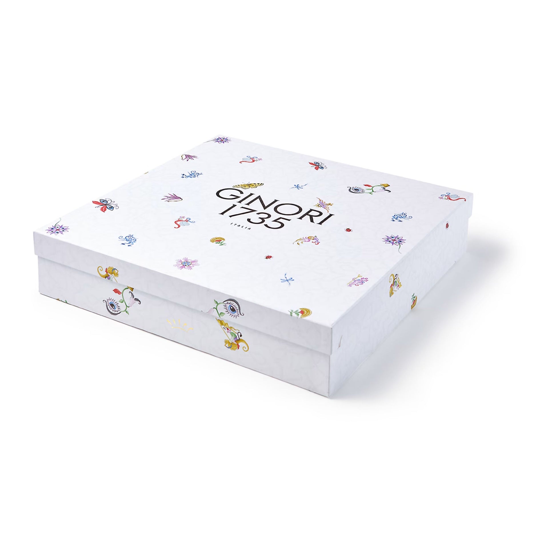 Piatto segnaposto Arcadia Rosa Ginori 1735