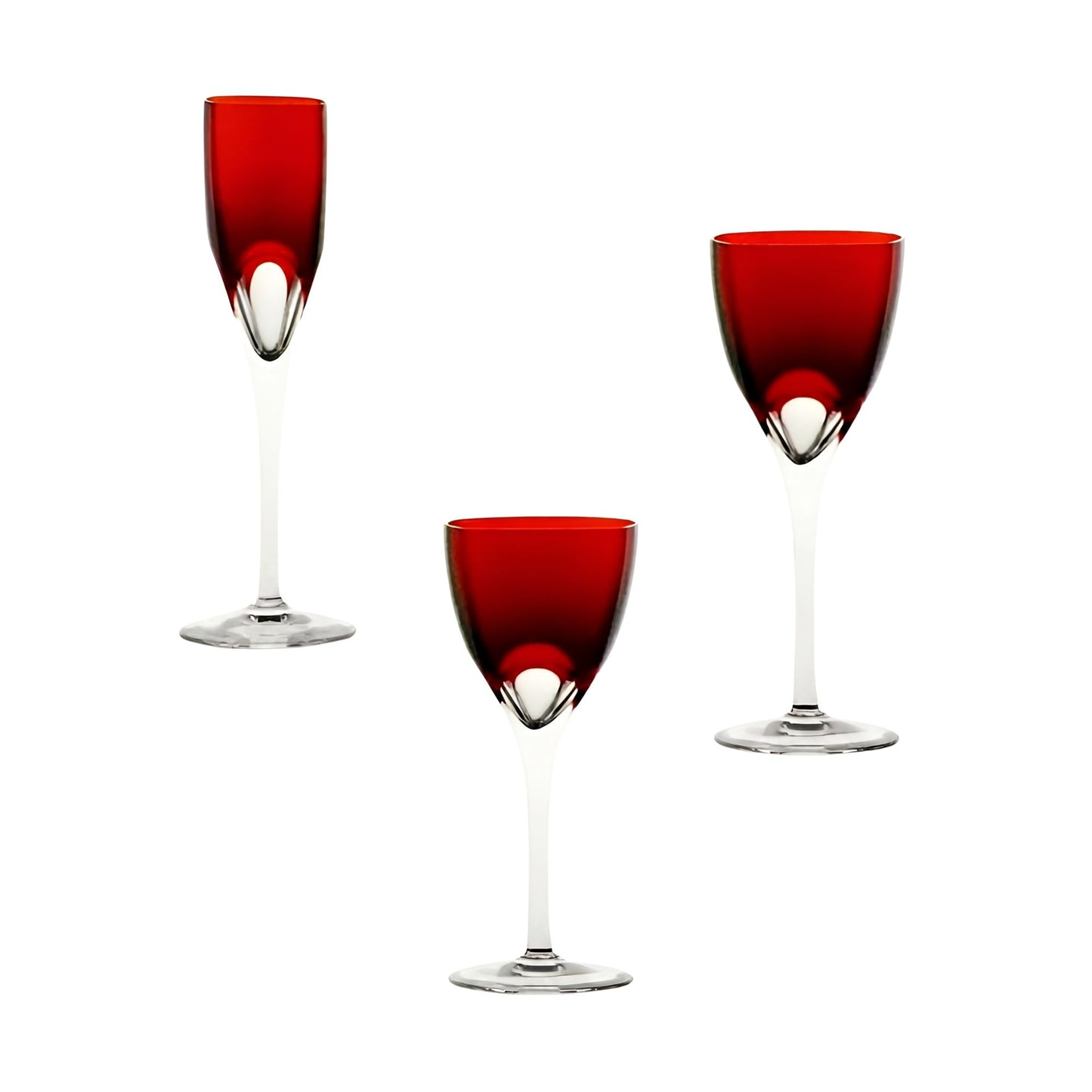 Set 18 Bicchieri in cristallo Ginori 1735 Ginori 1735