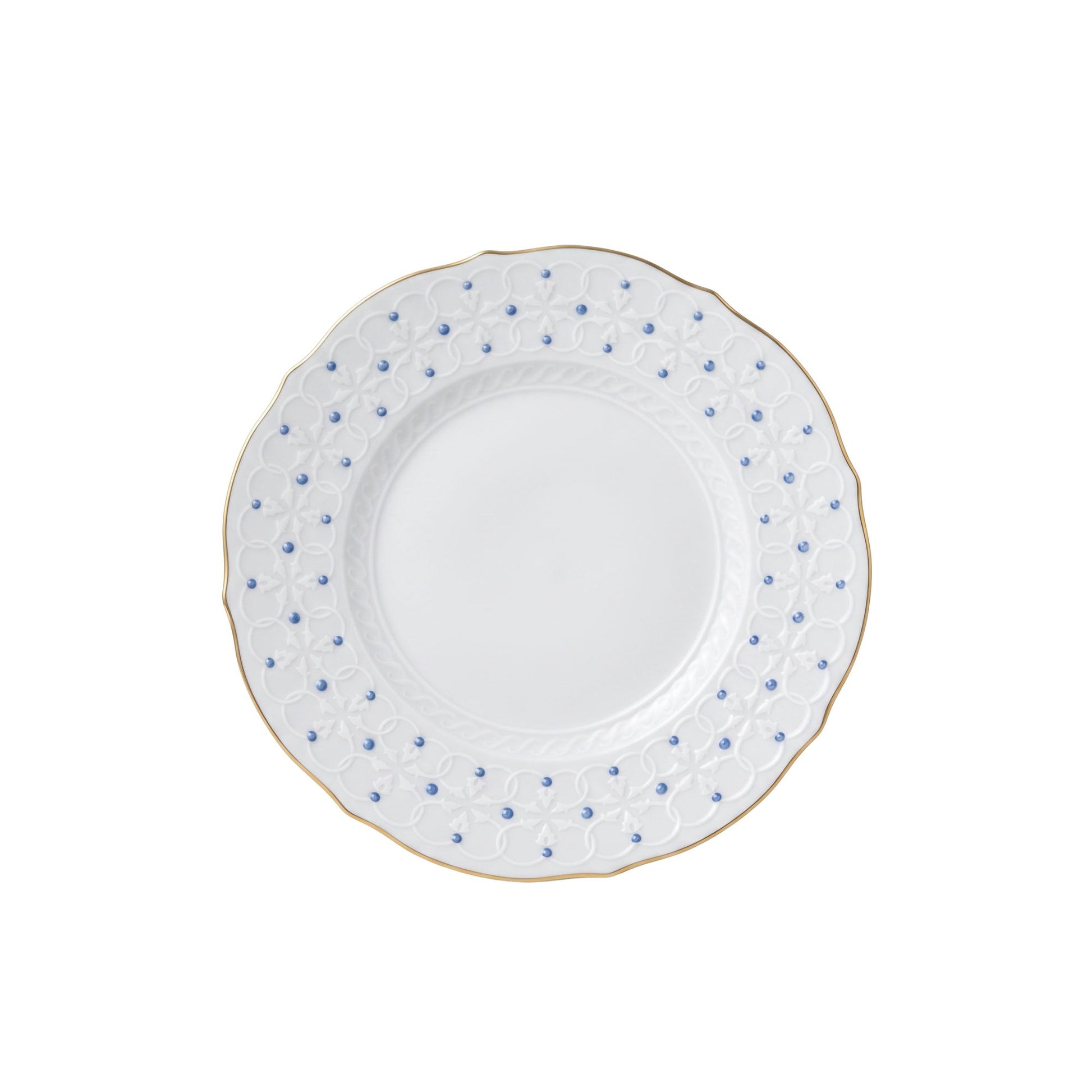 Sei Piatti Frutta Museo Le Perle Blu Ginori 1735