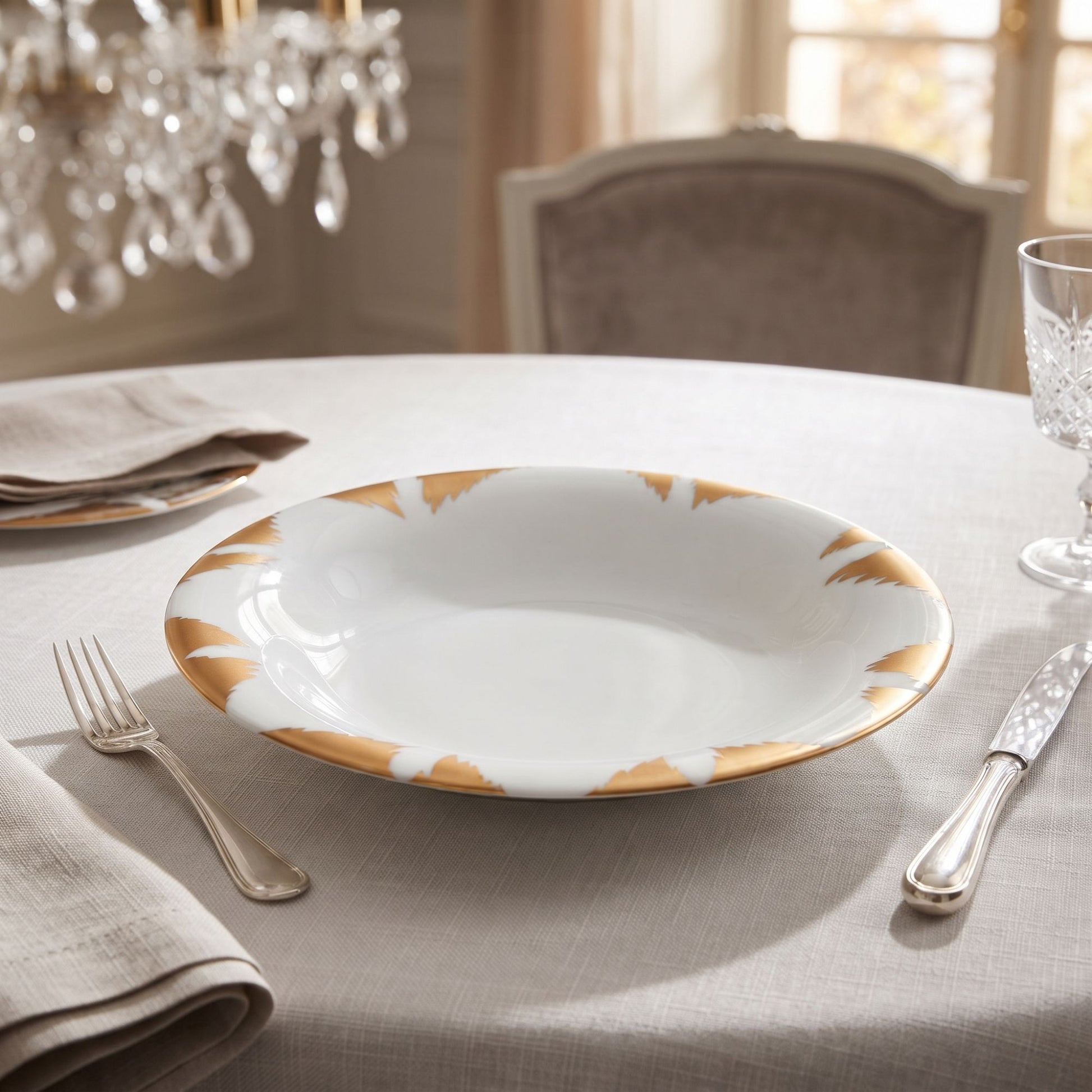 Set 2 Piatti Fondi Tondi Sunset Ginori 1735